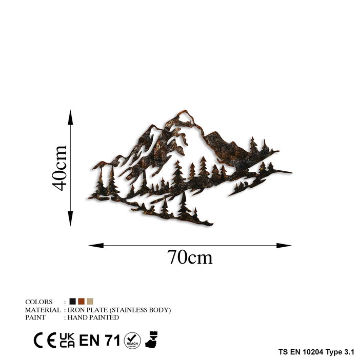 Wallity Mountain - 2 Multicolor
